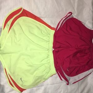 Ladies Nike track shorts